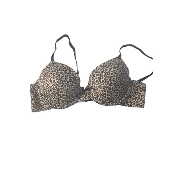 Leopard Print Push-Up Bra 36B*By Just Be*Adj Straps*NWOT*Halloween*Sissy*Cosplay - Picture 3 of 12